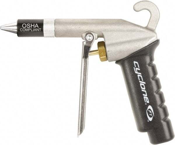 Legacy AG1402FZ Air Blow Gun: Quiet Safety Nozzle, 1/4 NPT, 6-1/2″ Tube