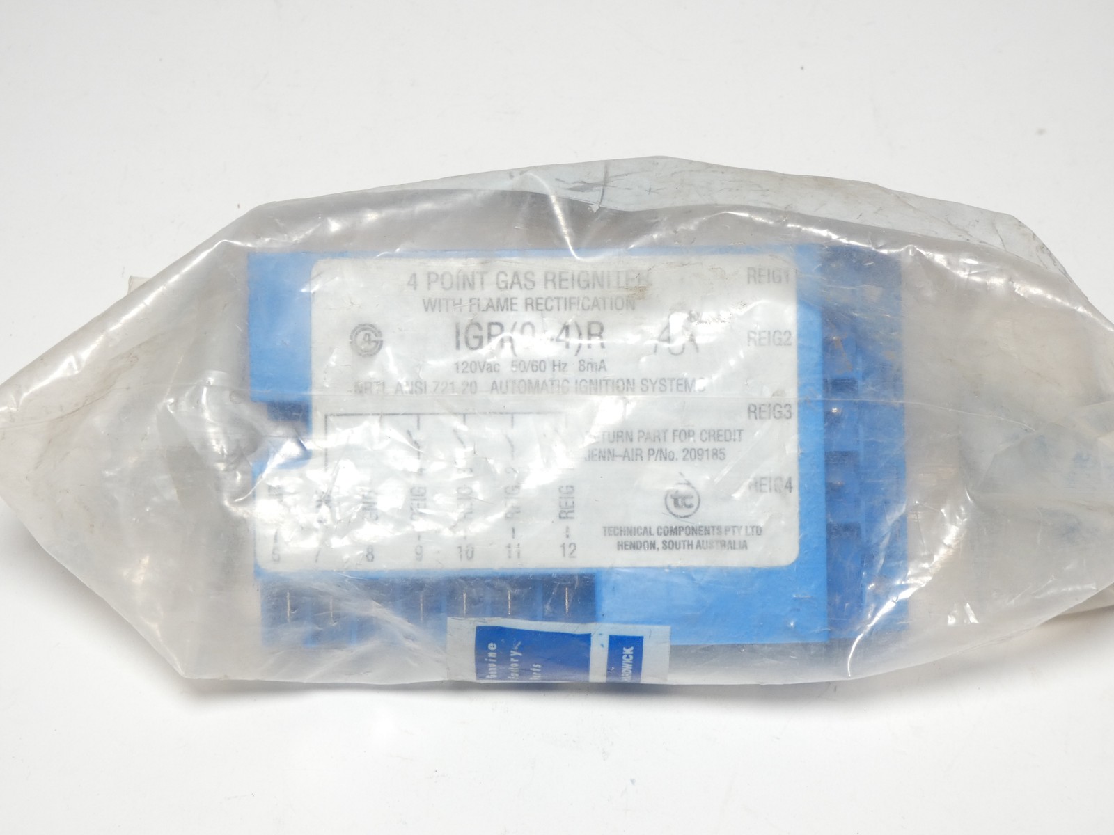 Maytag 71001926 4-Point Spark Ignition Module Gas Reigniter – NEW Surplus!