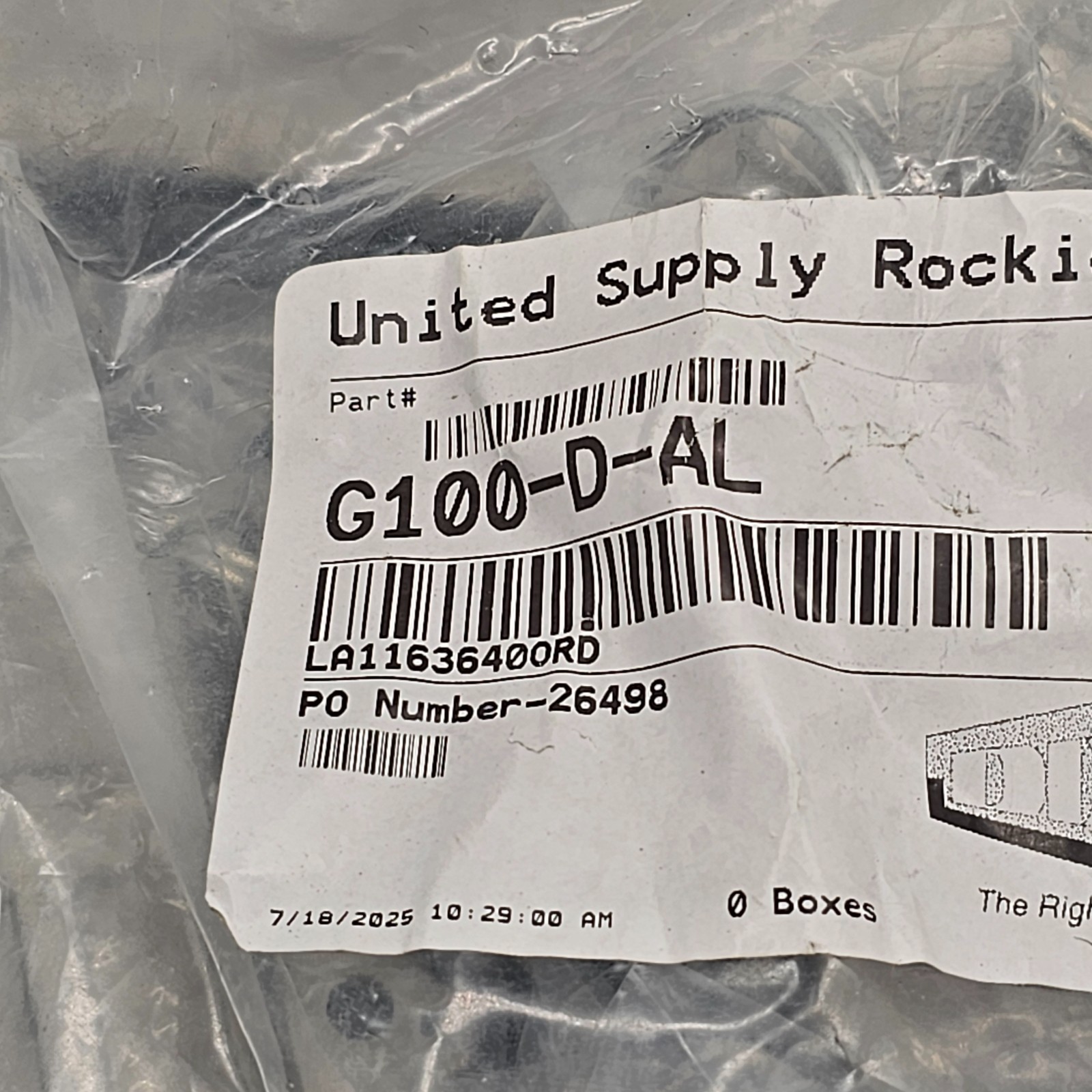 (QTY 5) Dixon G100-D-AL Aluminum A380 Global Type D Cam & Groove Hose Fitting 1″