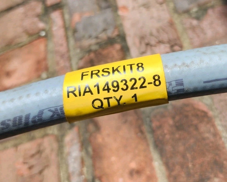 PARKER PUSH-LOK Plus 3/4″ 801-12-WP 2, 1 MP Welding / Gas HOSE 14″ W/ FIT 300PSI