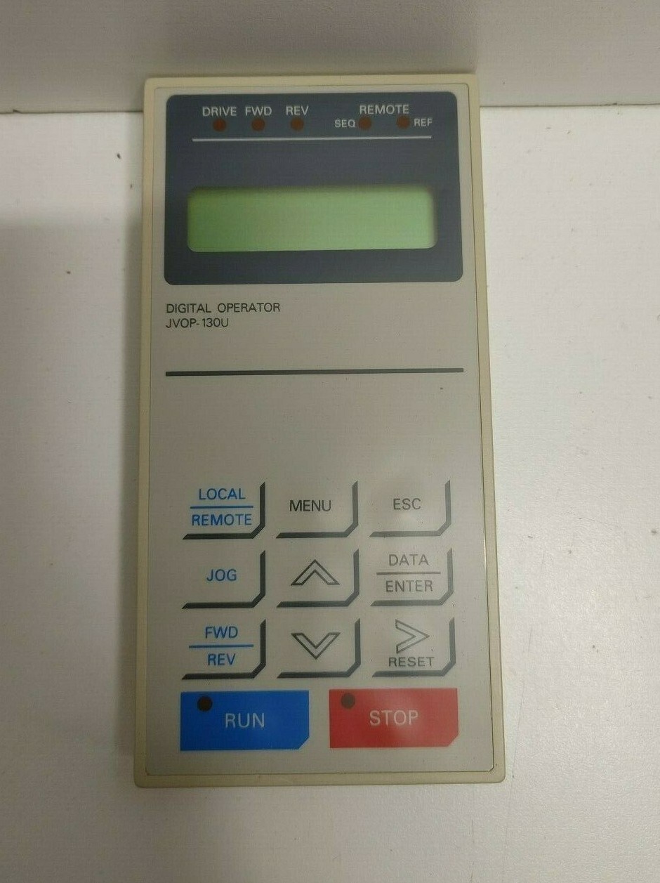 NEW OLD STOCK! YASKAWA DIGITAL KEYPAD OPERATOR INTERFACE JVOP-130U