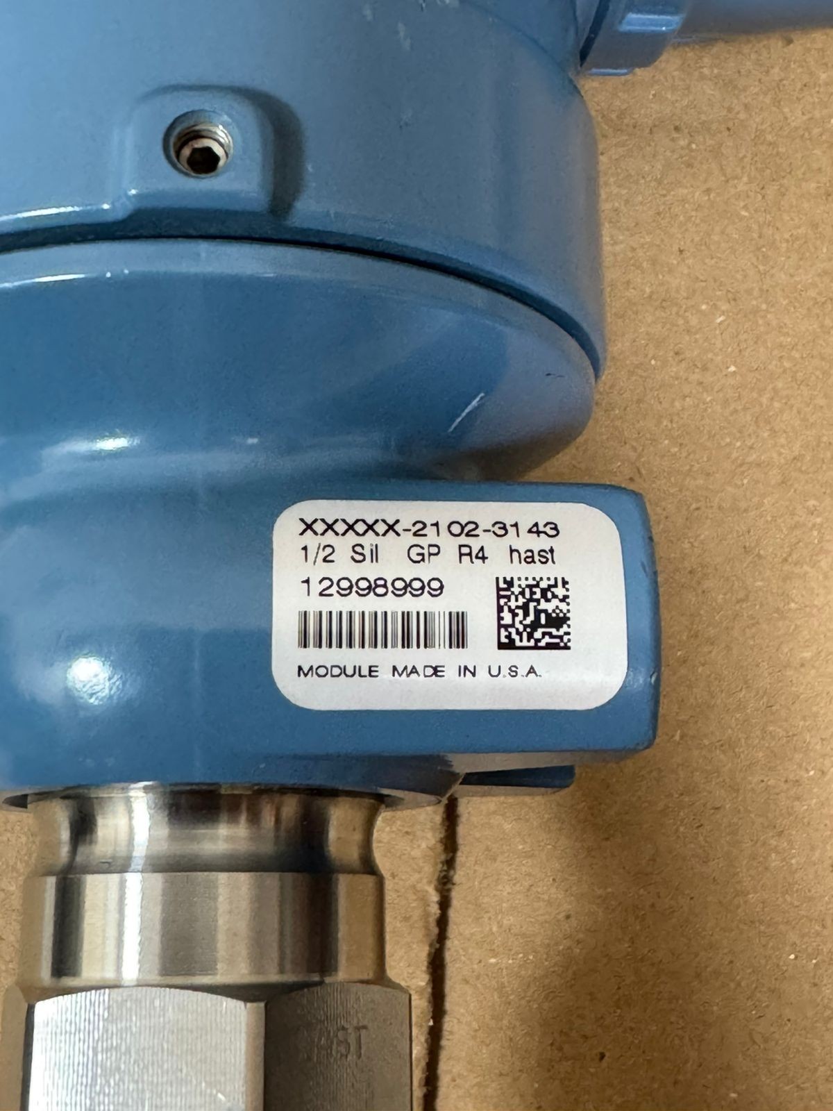 Rosemount / Pressure Transmitter / 2051TG4A2B31AS5B4E5M5D4Q4 / 4000PSI-276BAR