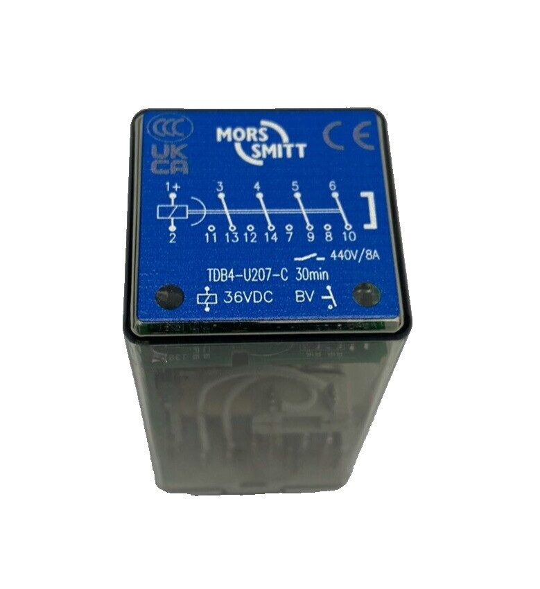TDB4-U207-C, 30Min, 36VD , Mors Smitt Time Relay