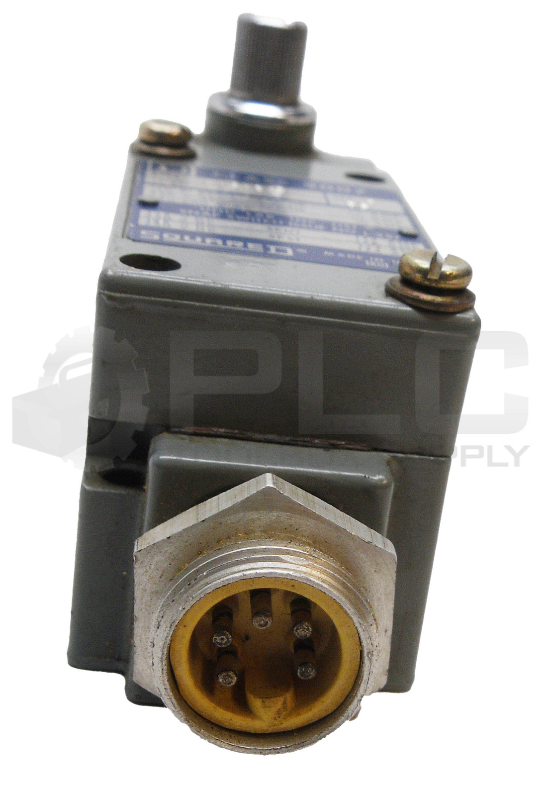 SQUARE D 9007 B54B2 /B LIMIT SWITCH 600VAC 1/2HP 10A W/ 9007B OPERATOR HEAD