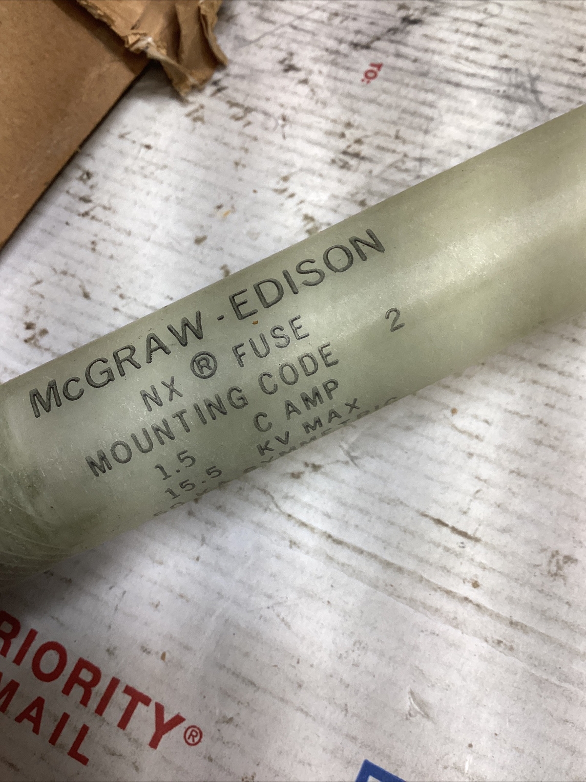 McGraw-Edison NX FA4A1 Current-Limiting Fuse 15.5kV Max 1.5 C Amps ED4U #3230