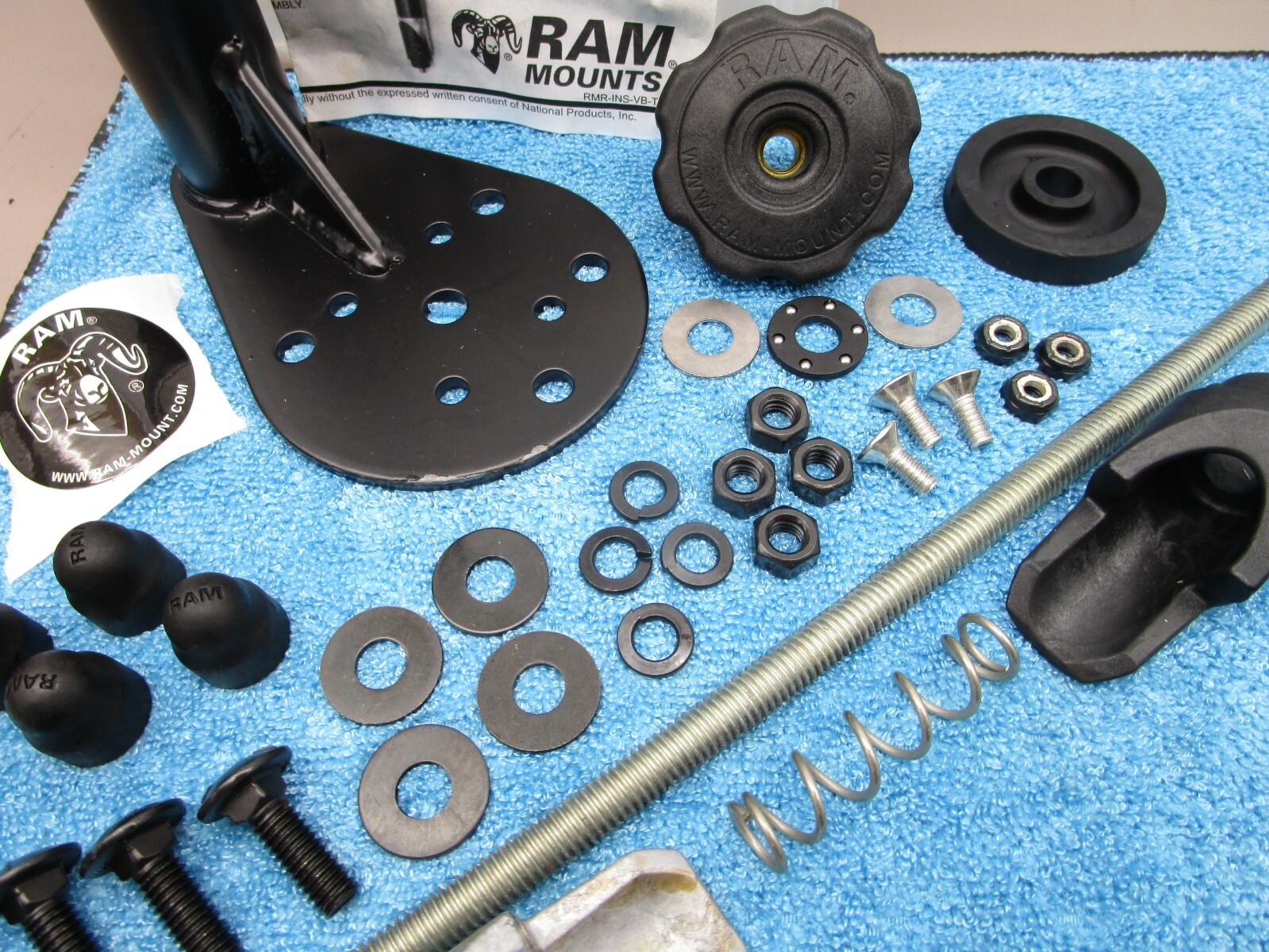 RAM Mount RAM-VP-TTMF12U 12″ Upper Pole with Flange Tele-Pole