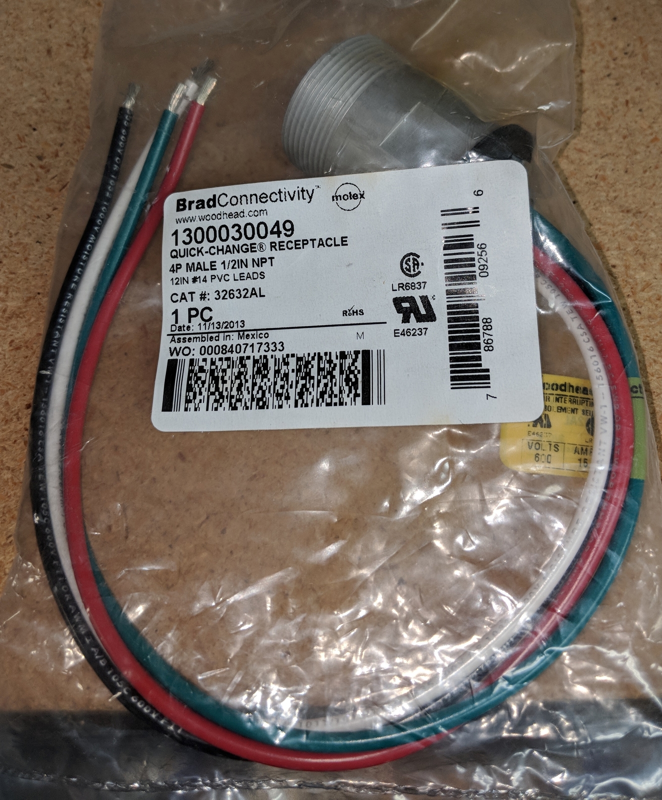32632AL, Molex, 1300030049