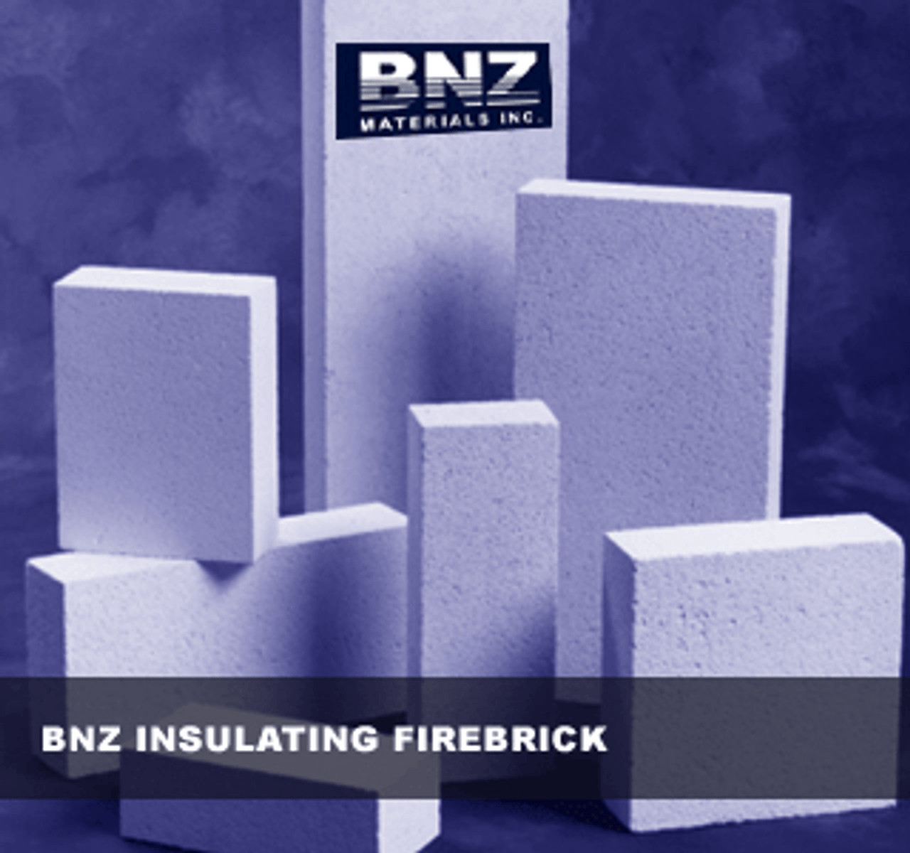 BNZ Materials 9 x 4.5 x 3″ 2800°F Insulating Firebrick