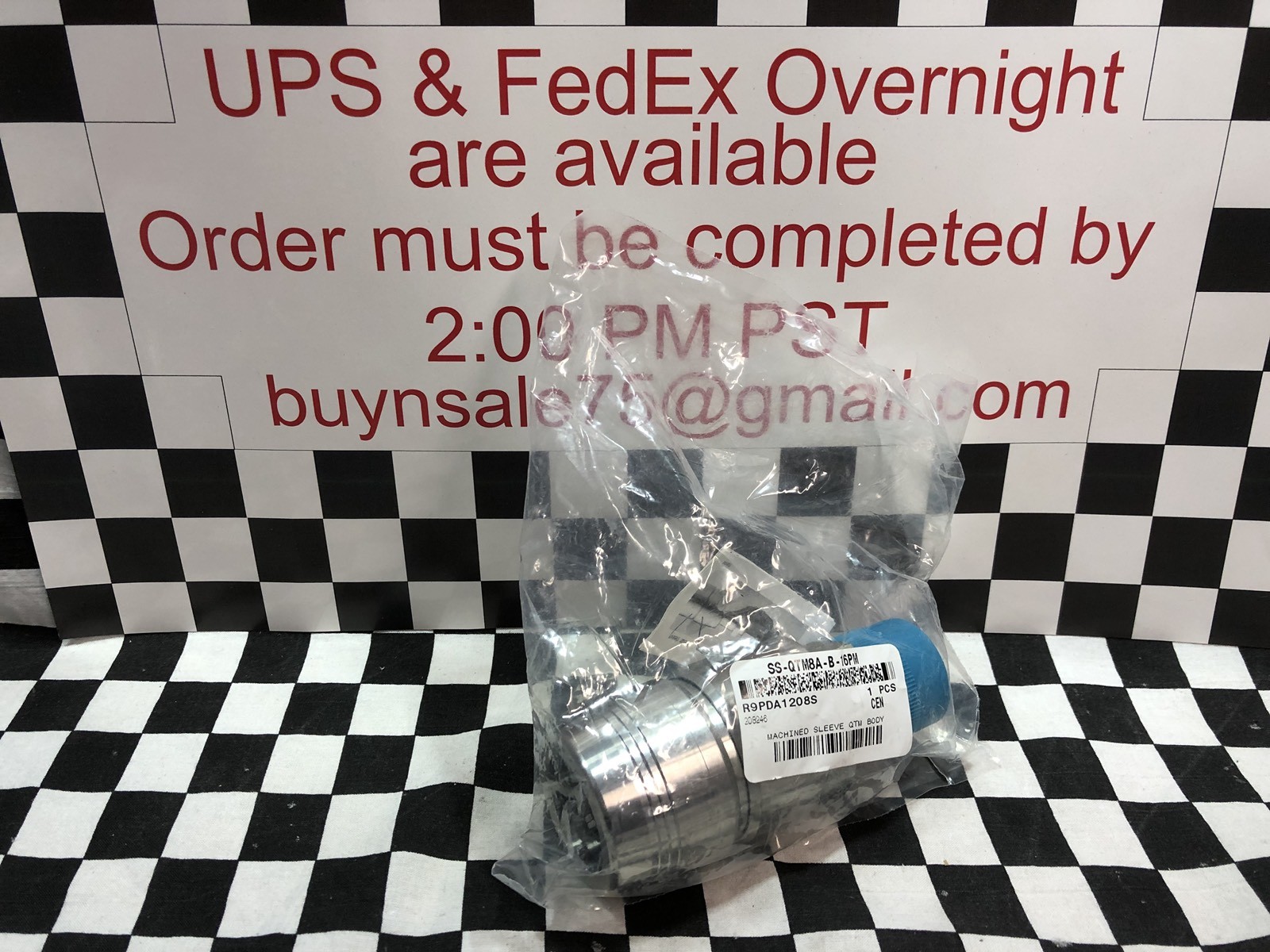 SWAGELOK SS-QTM8A-B-16PM, Quick Connect Body 1″, SHIPSAMEDAY#1373D2
