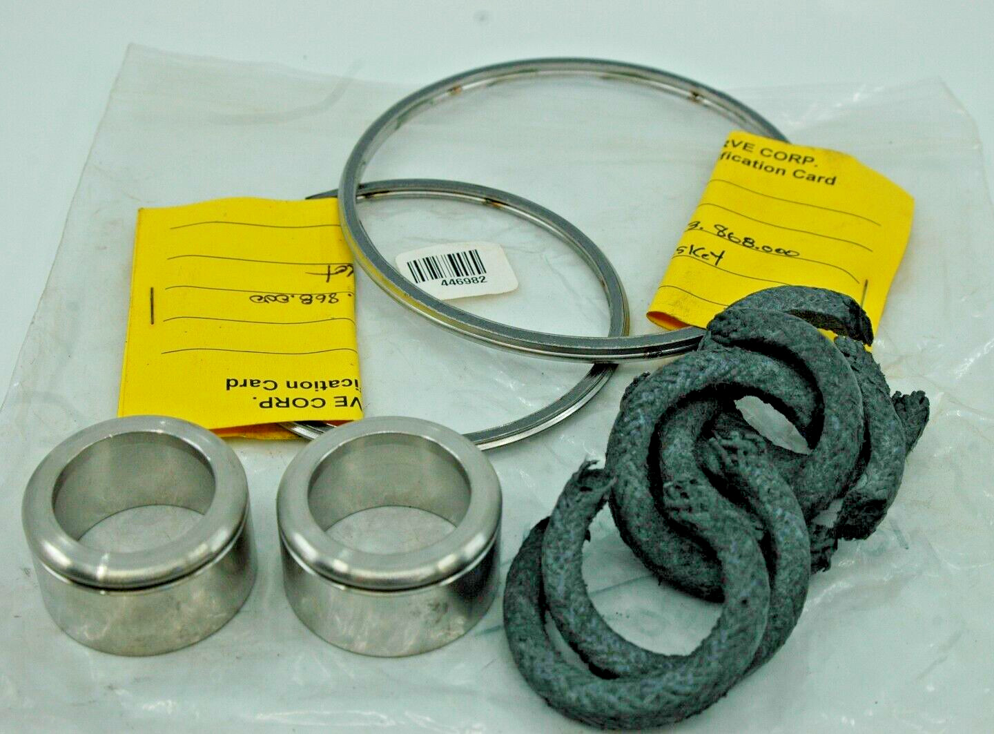 VALTEK, PACKING KIT, SOFT GOODS, FOR 3″ CL 150/600, GRAFOIL AFPI P/N 87302.999
