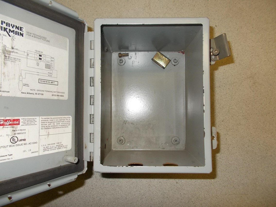 Payne Sparkman Hoffman Enclosure Box A-8066CH AC-5340 *FREE SHIPPING*
