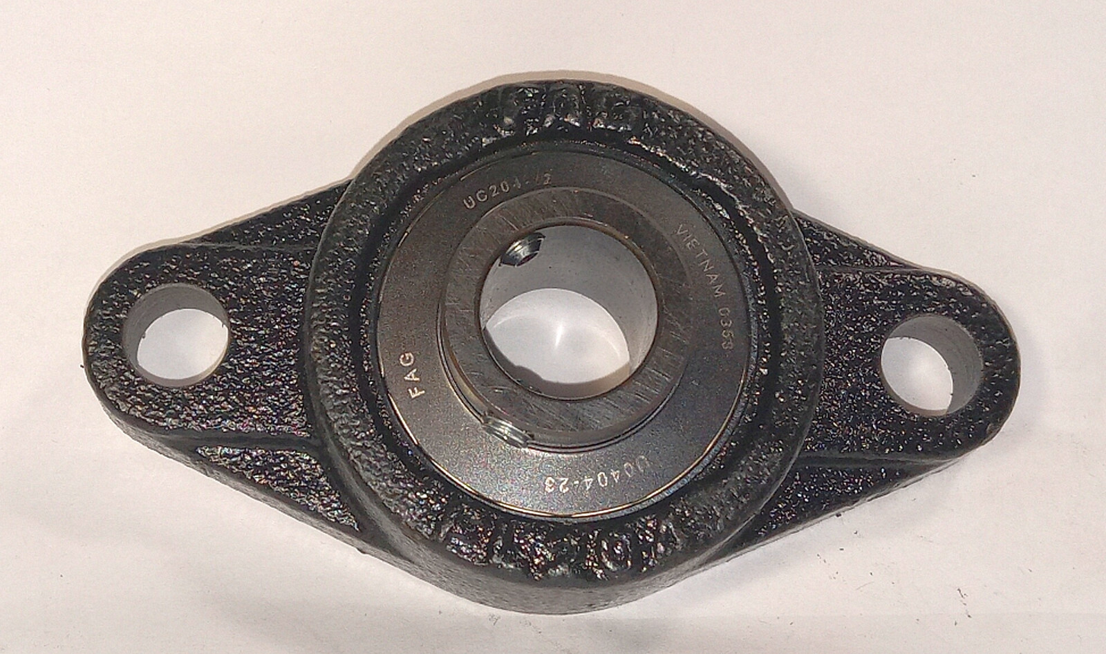 1 NEW FAG UCFL204-12-J7 FL204 2 BOLT FLANGE W/UC204-12 INSERT NNB *MAKE OFFER*