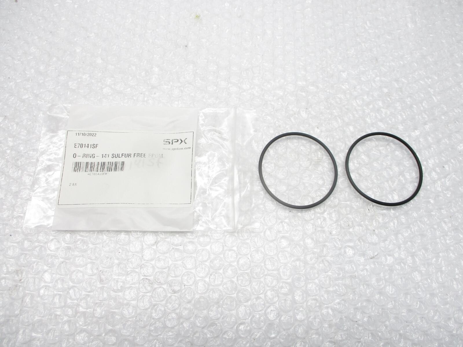 SPX FLOW E70141SF O-RING PKG OF 2 NSMP.