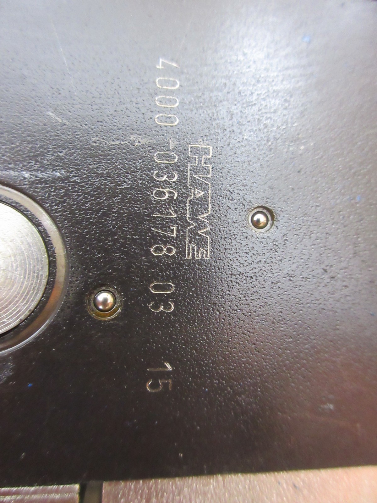 GILDEMEISTER TWIN 32 HAWE 4000-036178 03 15 NSMD2G/GRK/B2-X24 VALVE