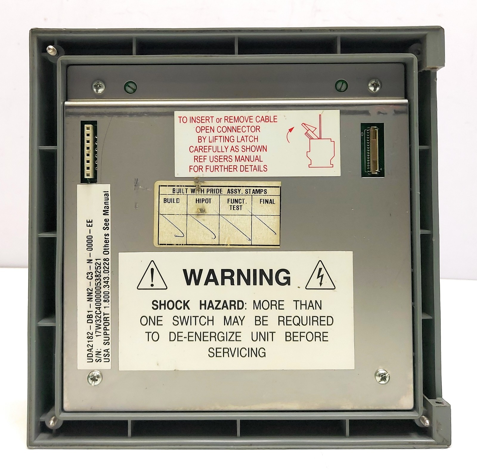 Honeywell UDA2182-DB1-NN2-C3-N-0000-EE Universal Dual Analyzer