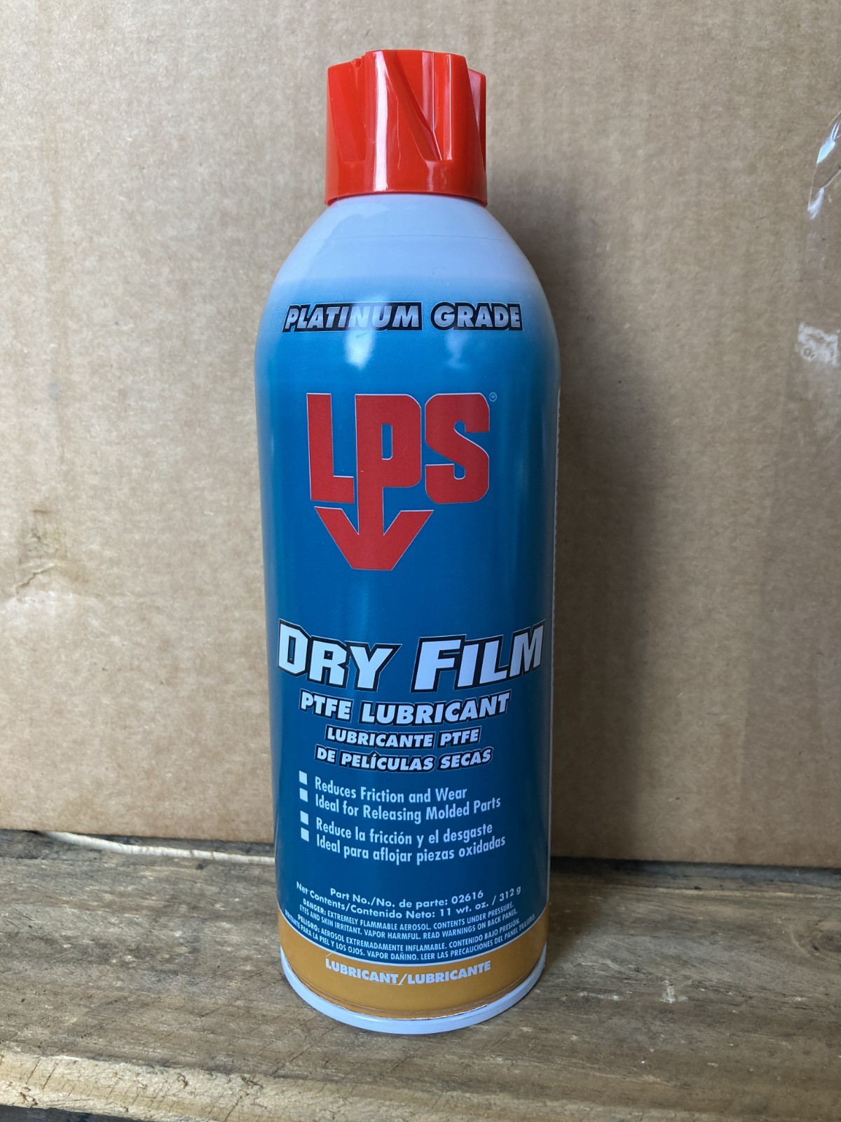LPS Platinum Grade Dry Film PTFE Lubricant – Pack of 3