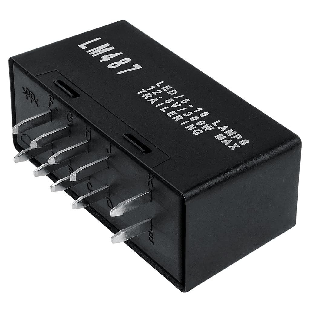 LM487 LED Flasher Turn Signal Relay for Chevy Silverado GMC Cadillac Hummer03-07