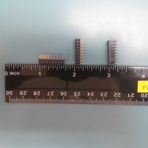 SAMTEC MMS-109-01-L-DH Qty of 10 per Lot 18 Position Receptacle Connector 0.0