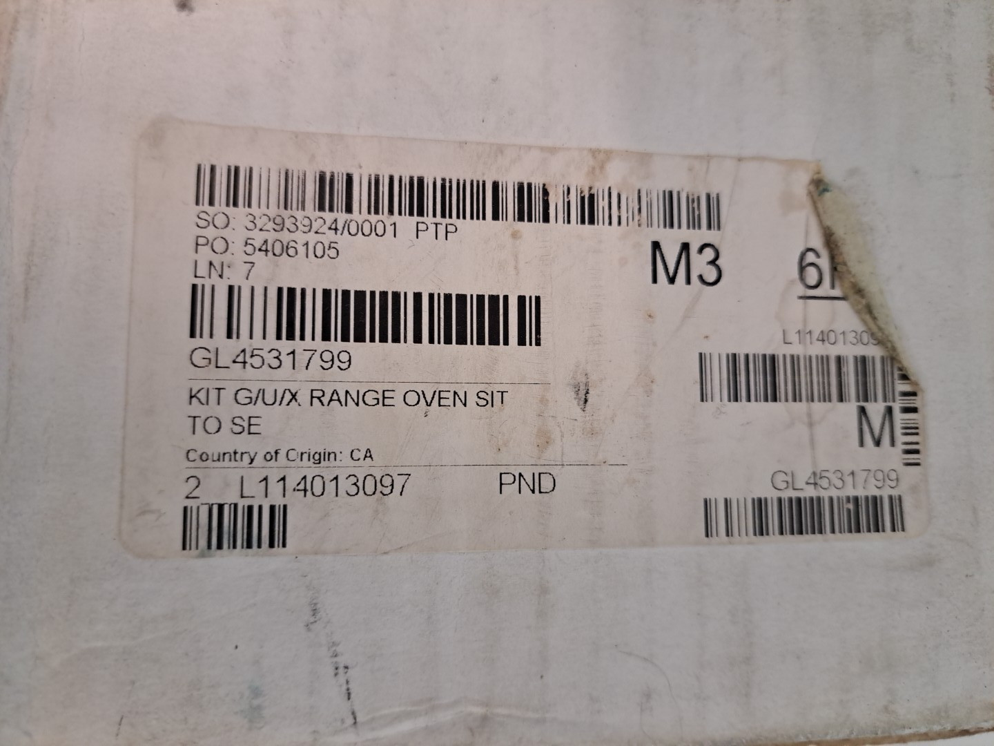 Welbilt Garland GL4531799 Ignition Ctrl Board | 120V Oven Control NEW, open box