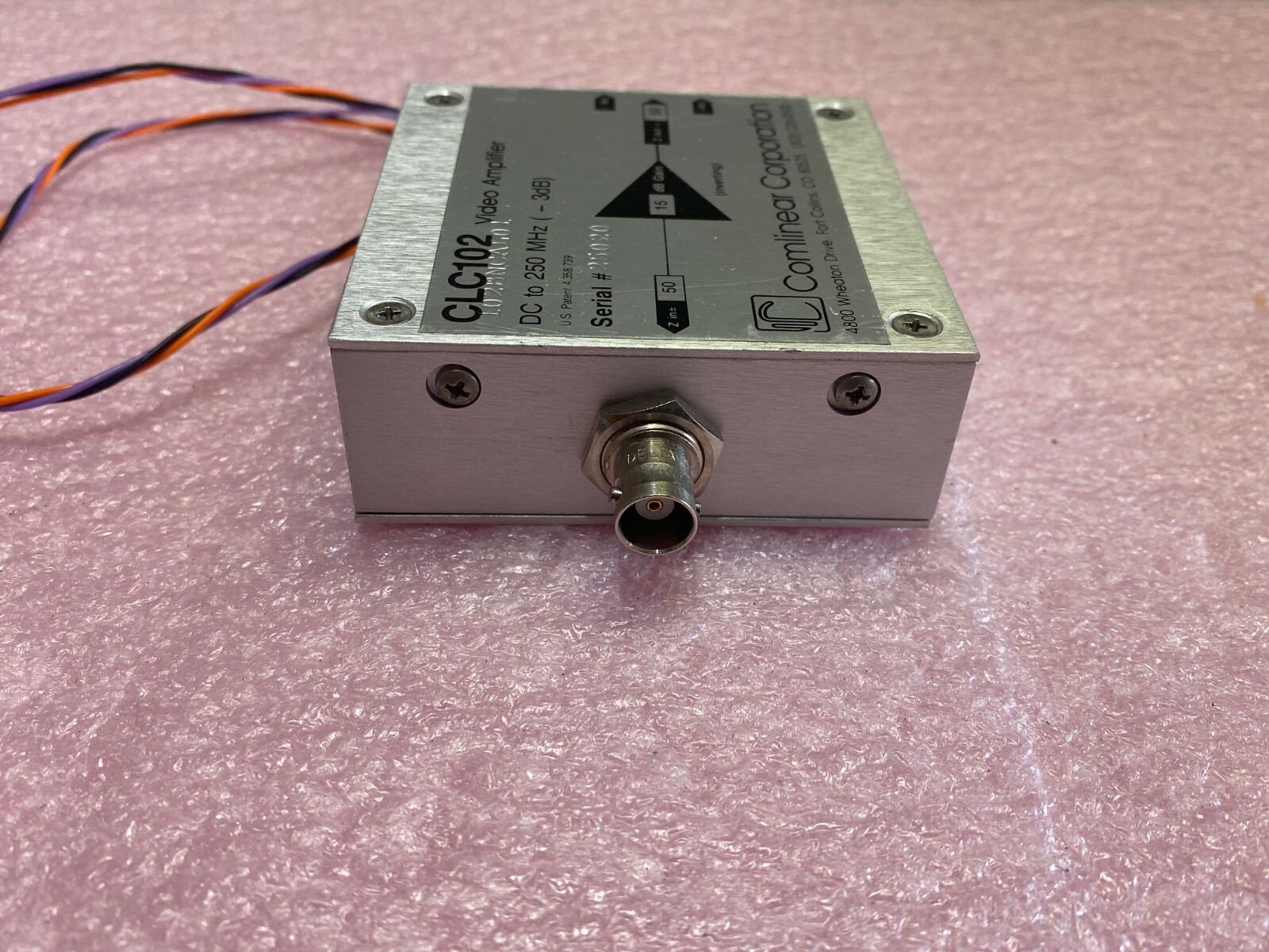 CLC102 VIDEO AMPLIFIER