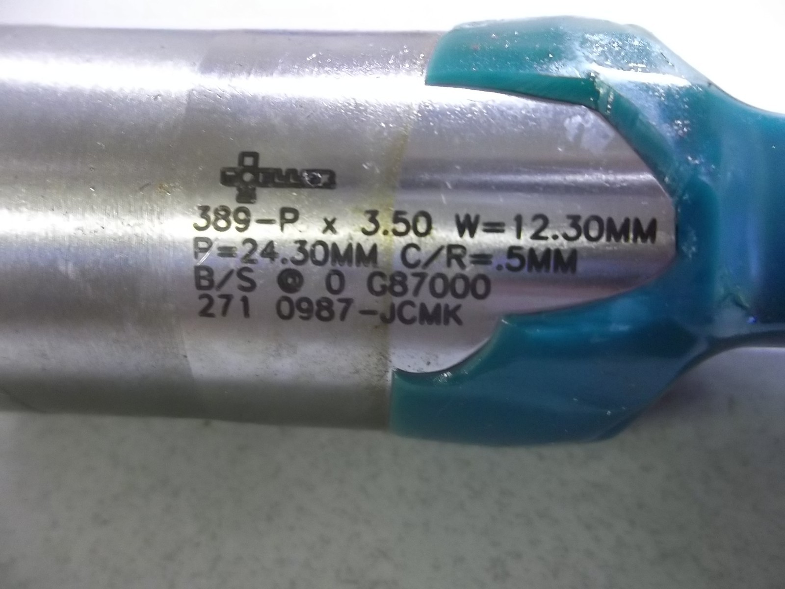 NEW Ball Lock Punch Moeller 389-P x 3.50 W=12.30mm G87000 271 0987-JCMK