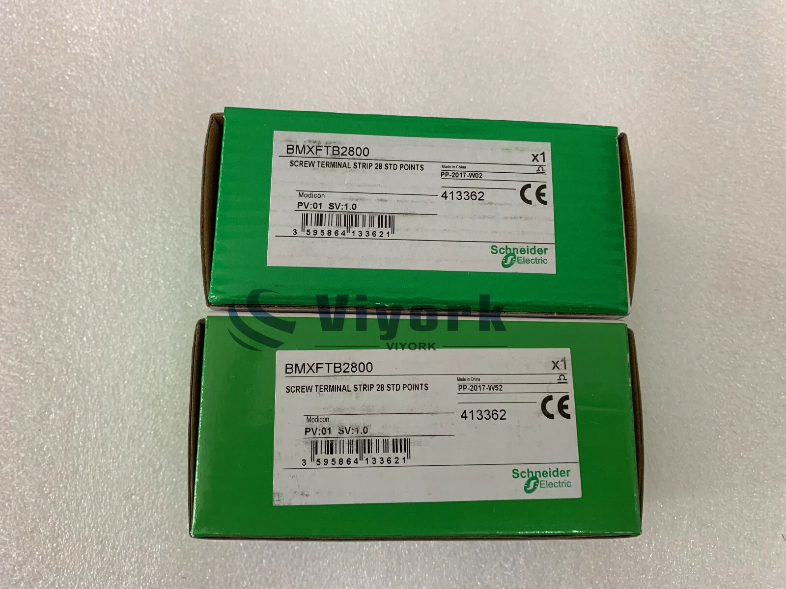 Schneider MODICON BMXFTB2800 SCREW TERMINAL STRIP 28 STD. POINTS NEW