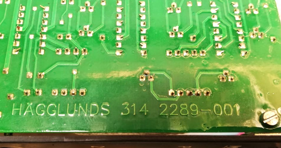 Macgregor Hagglunds PC 214 1081-802 Pump Control Pcb Card 314 2289-001