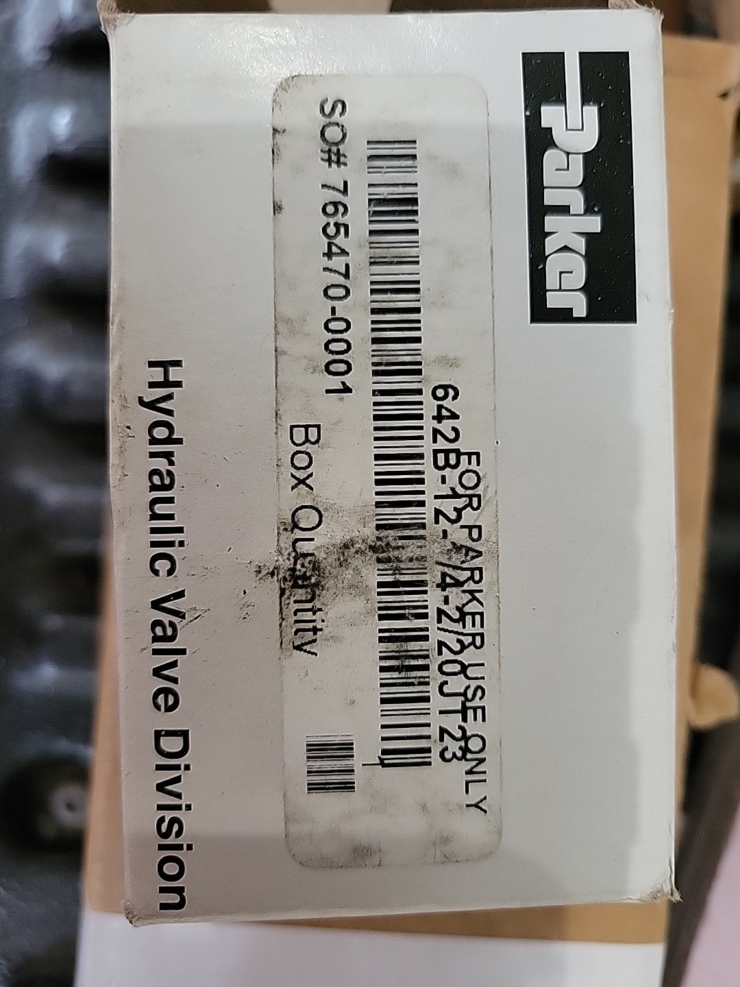 Parker 642B-12-1/4-2 Relief Valve 642B1214220jt24 1/4″