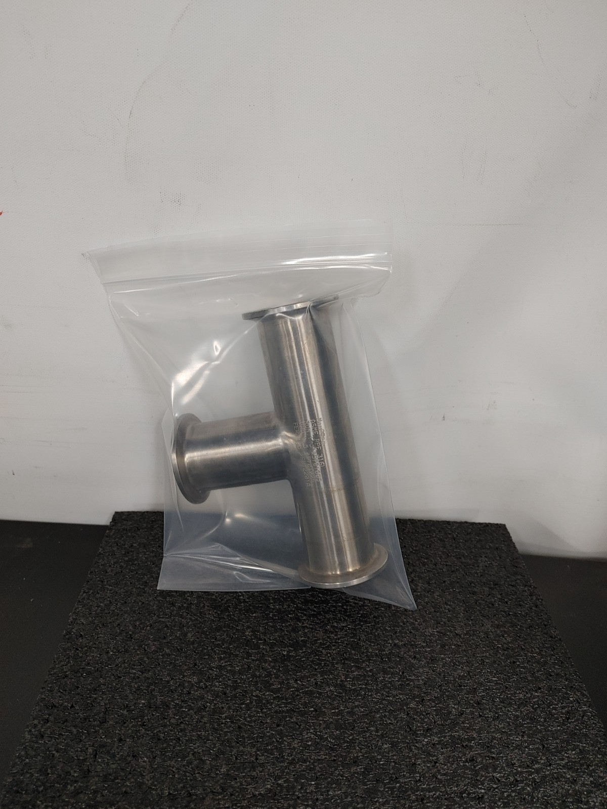 MAXPURE ASME PBE 316L Flanged Tee Fitting