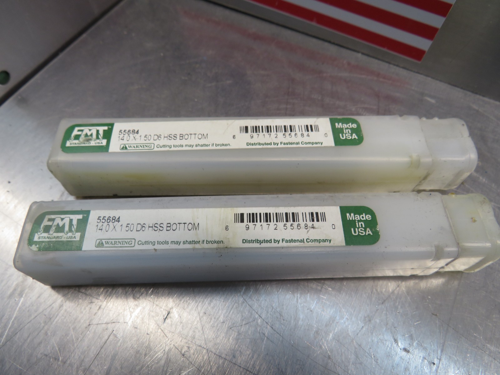 Fastenal 55684 14.0 x 1.50 D6 HSS Bottom (Lot of 2)