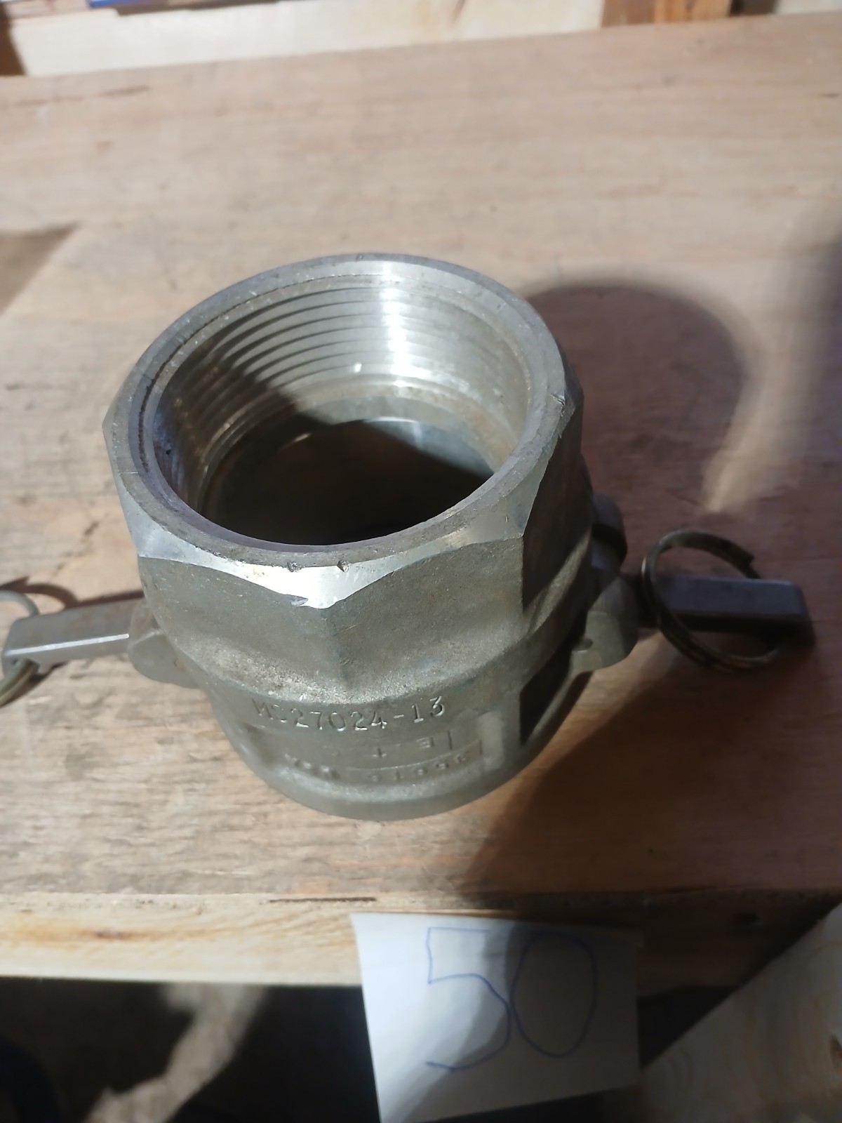 New Ever-Tite MS27024-13, 2-1/2″ B Coupling