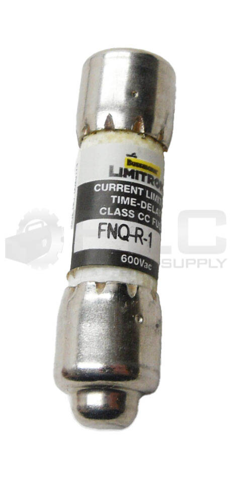 NEW BOX OF 10 BUSSMANN FNQ-R-1 LIMITRON FUSE 1A 600VAC