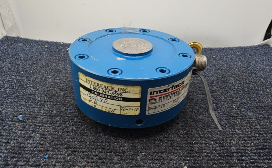 Interface Load Cell 1111LS-10K Capacity 10 KLBF Blue