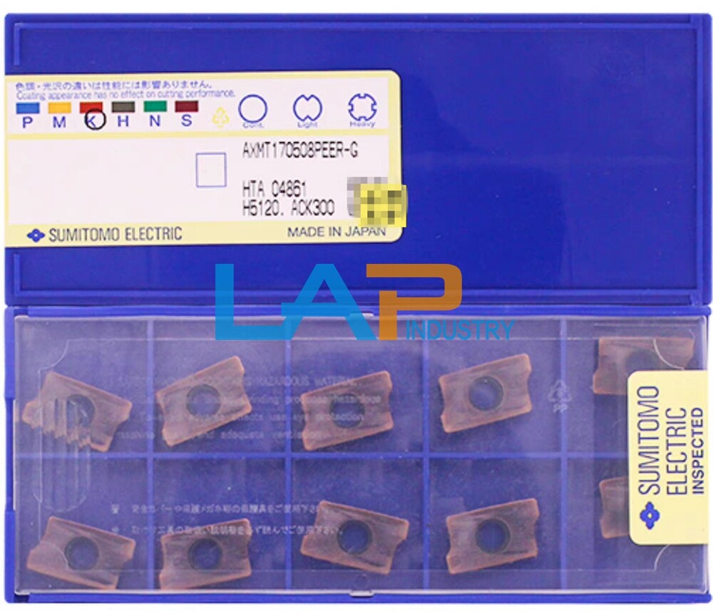 10Pcs/Box New For SUMITOMO Carbide Inserts AXMT170508PEER-G ACK300