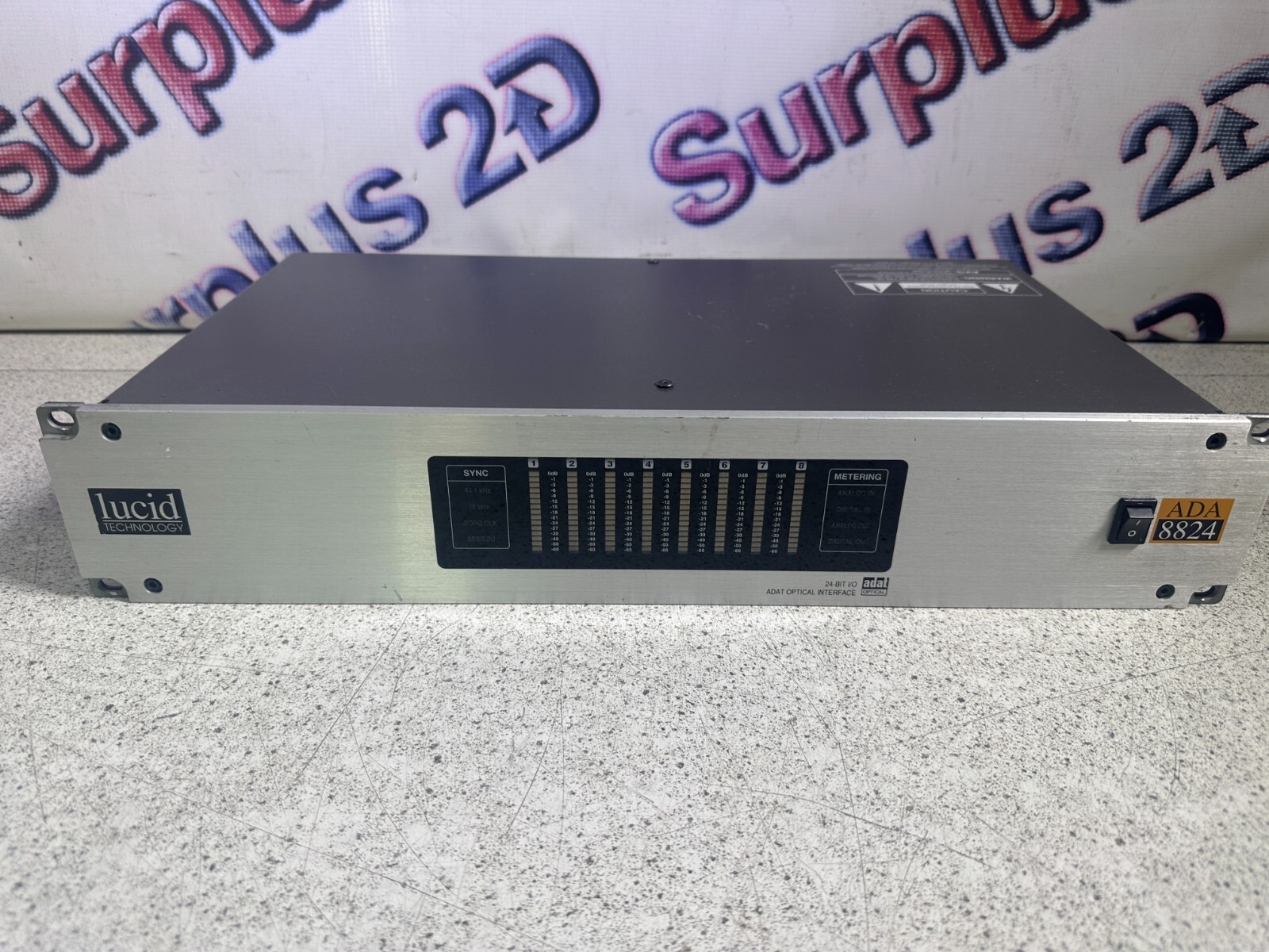 Lucid Technology ADA8824 Eight Channel 24 Bit A/D Converter