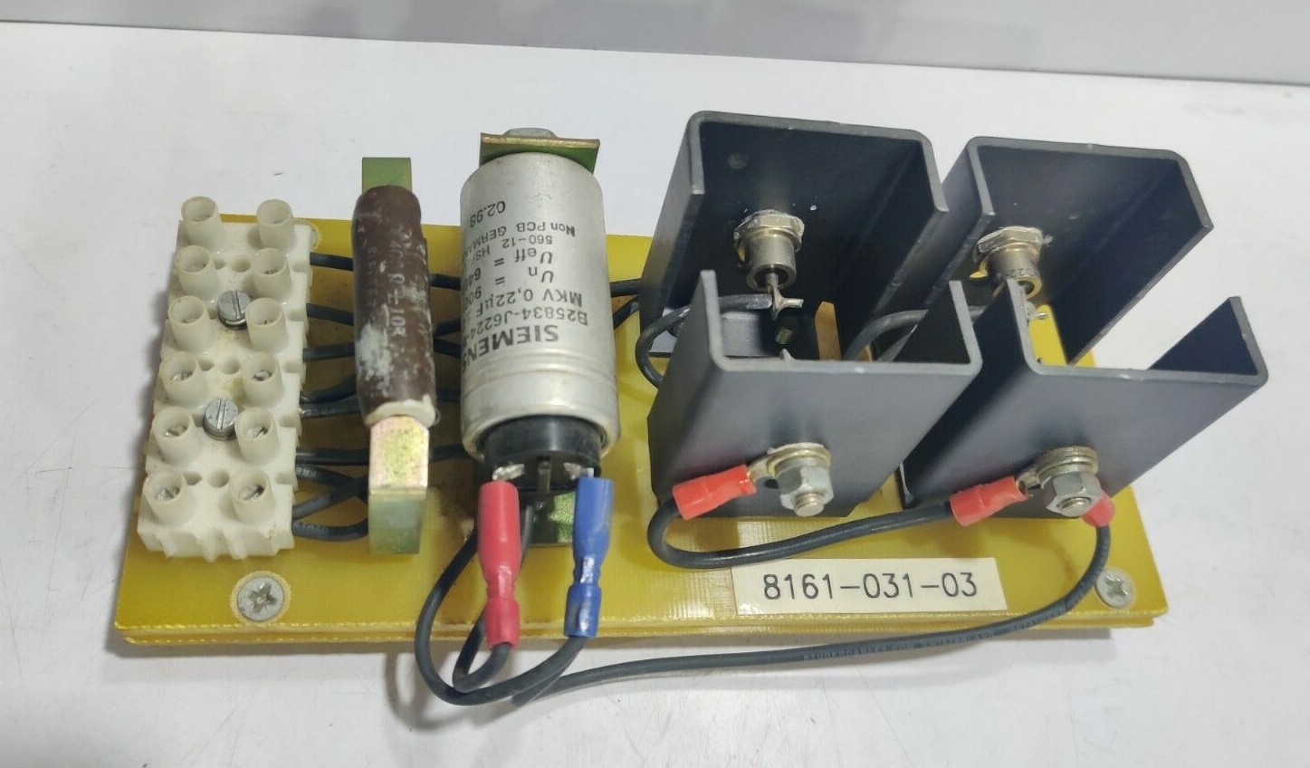 Siemens 8161-031-03 Contactor with Siemens Capacitor B25834-J6224-M001