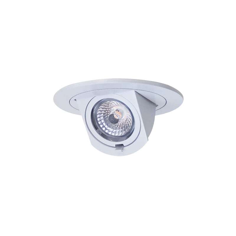 Elco 4″ Integrated Downlight 2700K LED Adjustable Trim – White EL49727