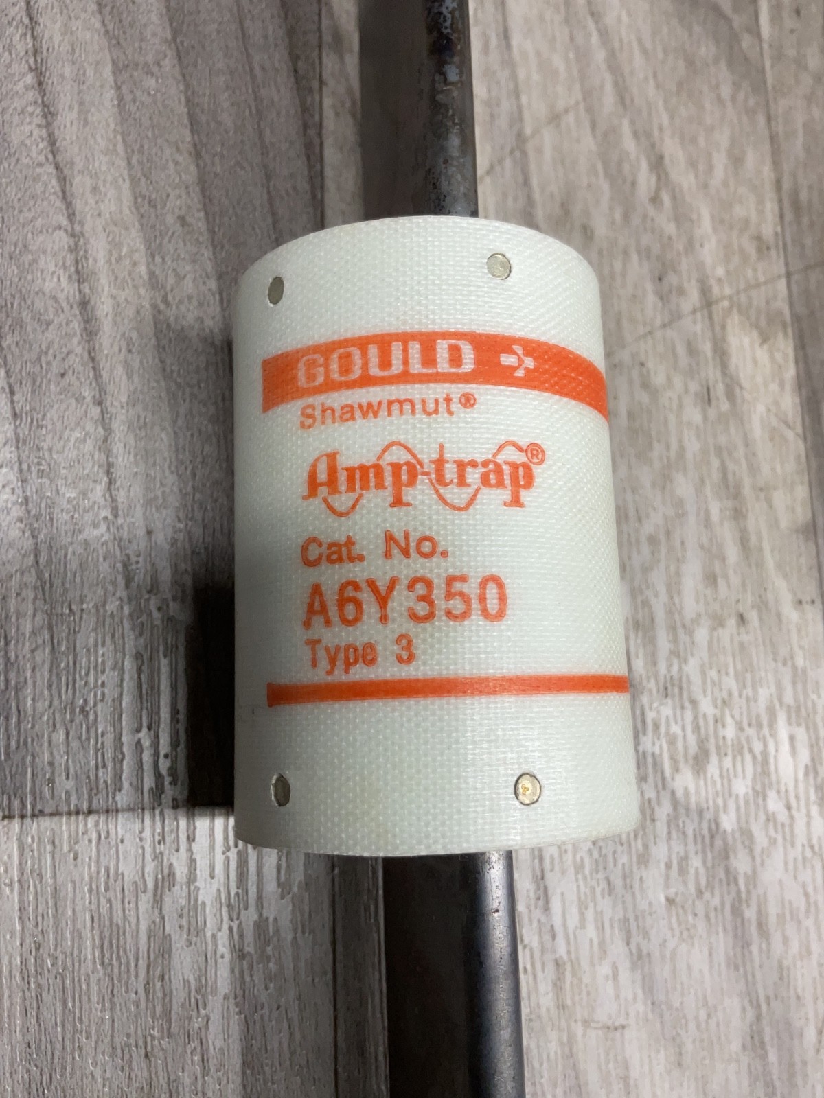 Gould Shawmut A6Y350 350A 600V Type 3 Amp-Trap Fuse NOS #4003D112PR5SI