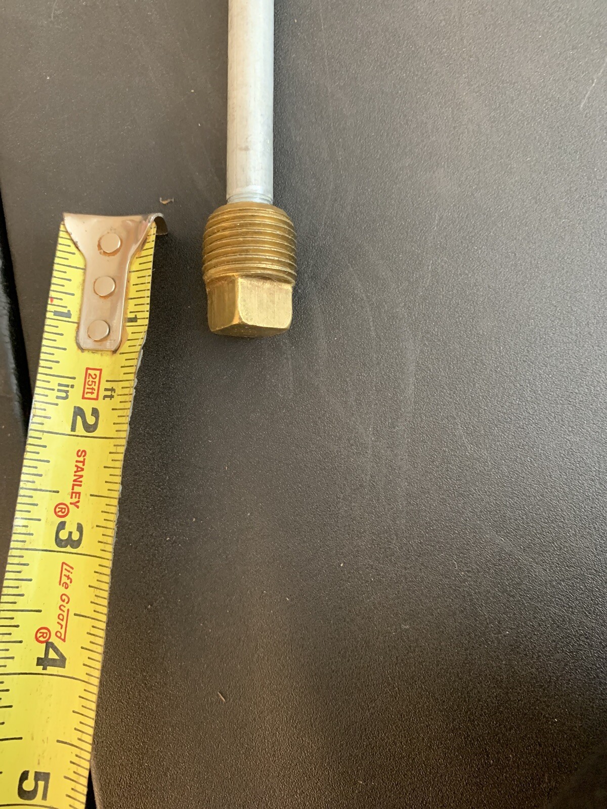 MARKET FORGE ZINC ANODE DESCALER 1/2” 08-0049 10” Zink Pencil New