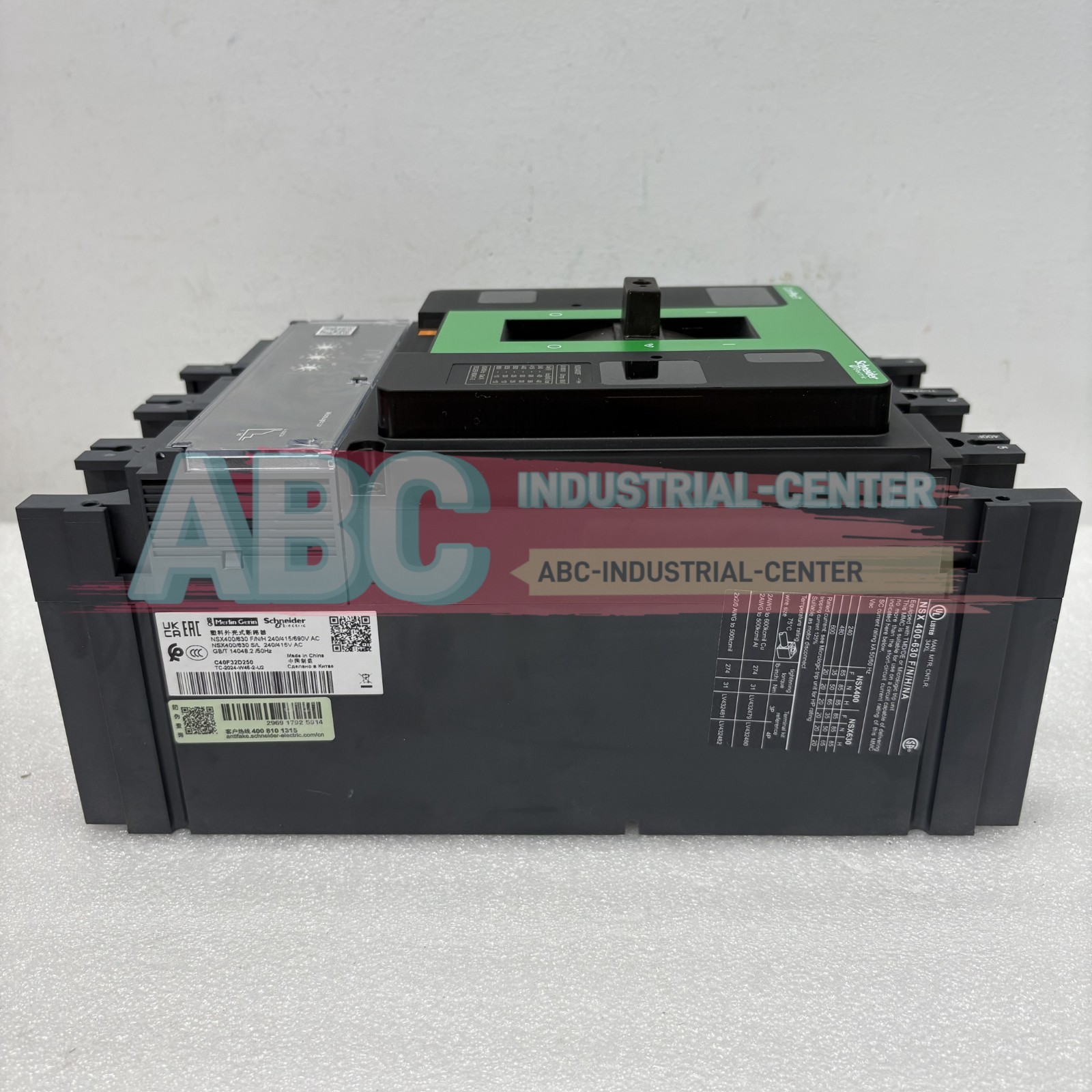 1PCS New Schneider C40F32D250 NSX400F Mic2.3 250A 3P3D circuit breaker#
