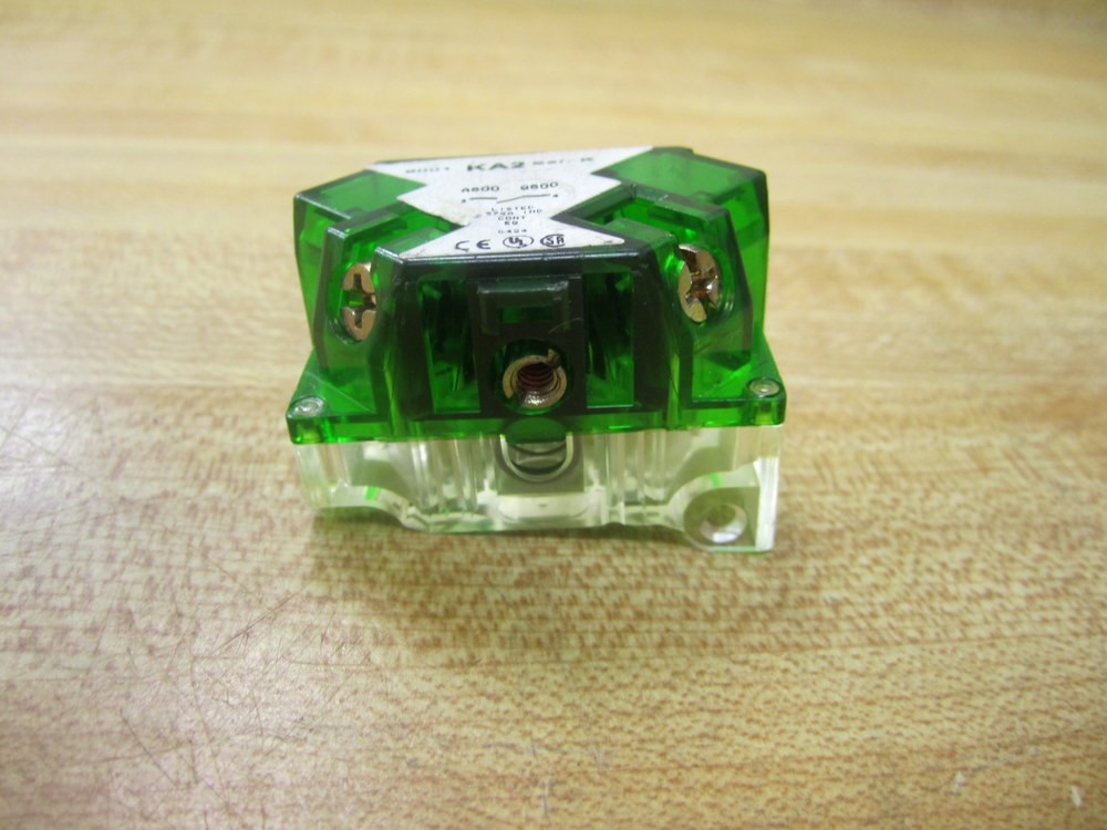 Square D 9001-KA2 Contact Block 9001KA2 88001 Green