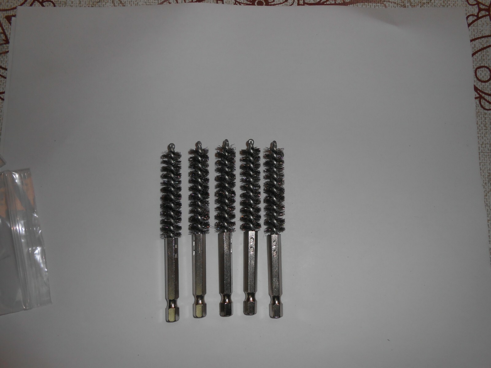 Hightbrush #11S 11mm DIA x 2” BP x 4”ol 1/4′ Hex drive SS Tube Brush HD 5 PAK
