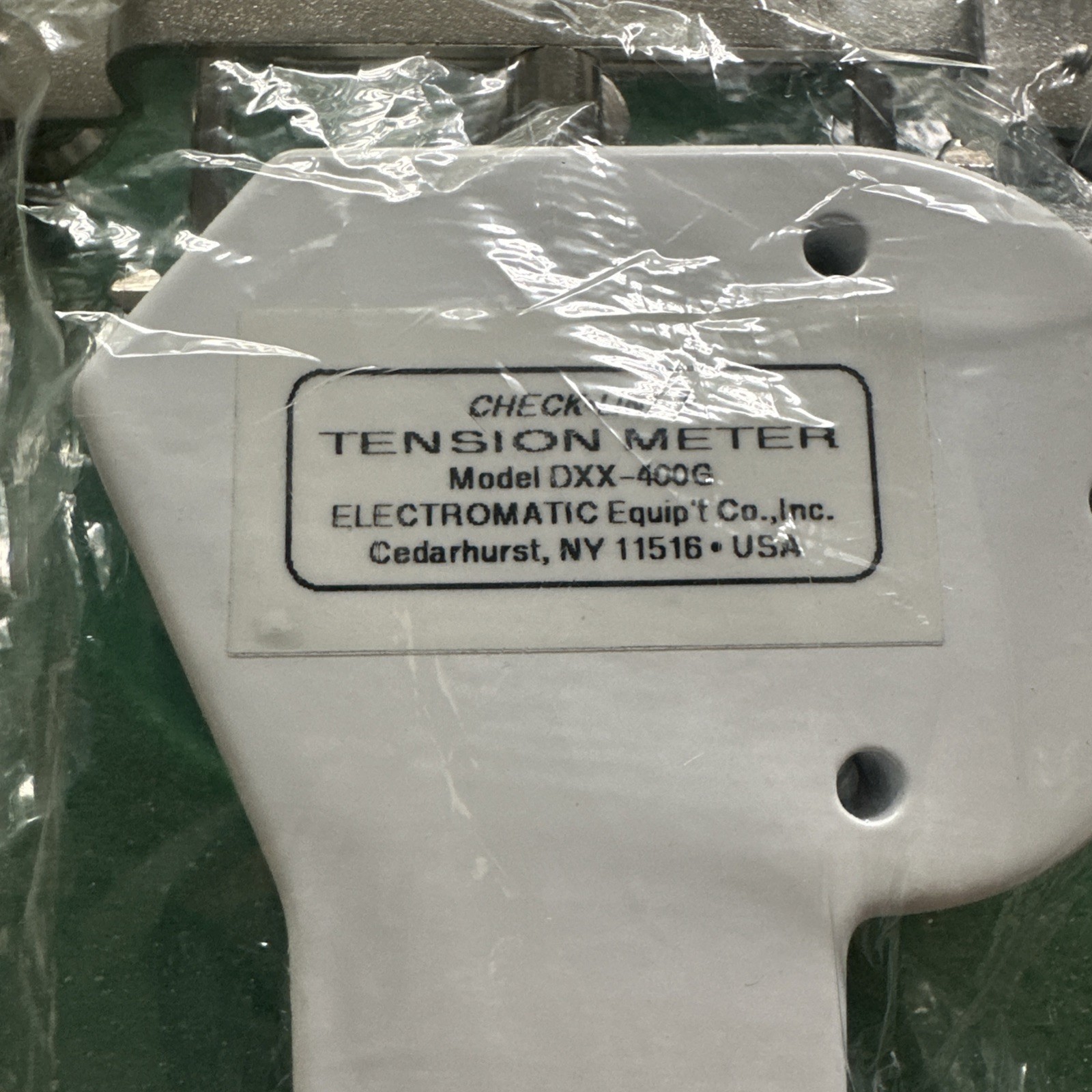 Check Line Teniometer DXX-400G
