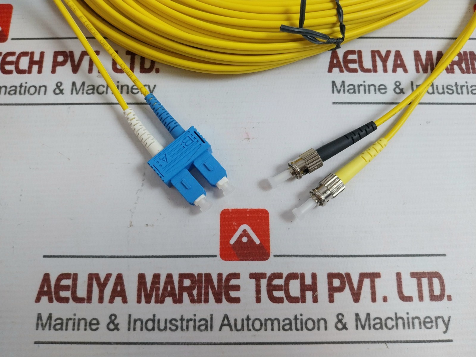 FPC-ST-SC-03-D-L-025 ST-SC Duplex Single Mode Fiber Optic Patch Cable 25M
