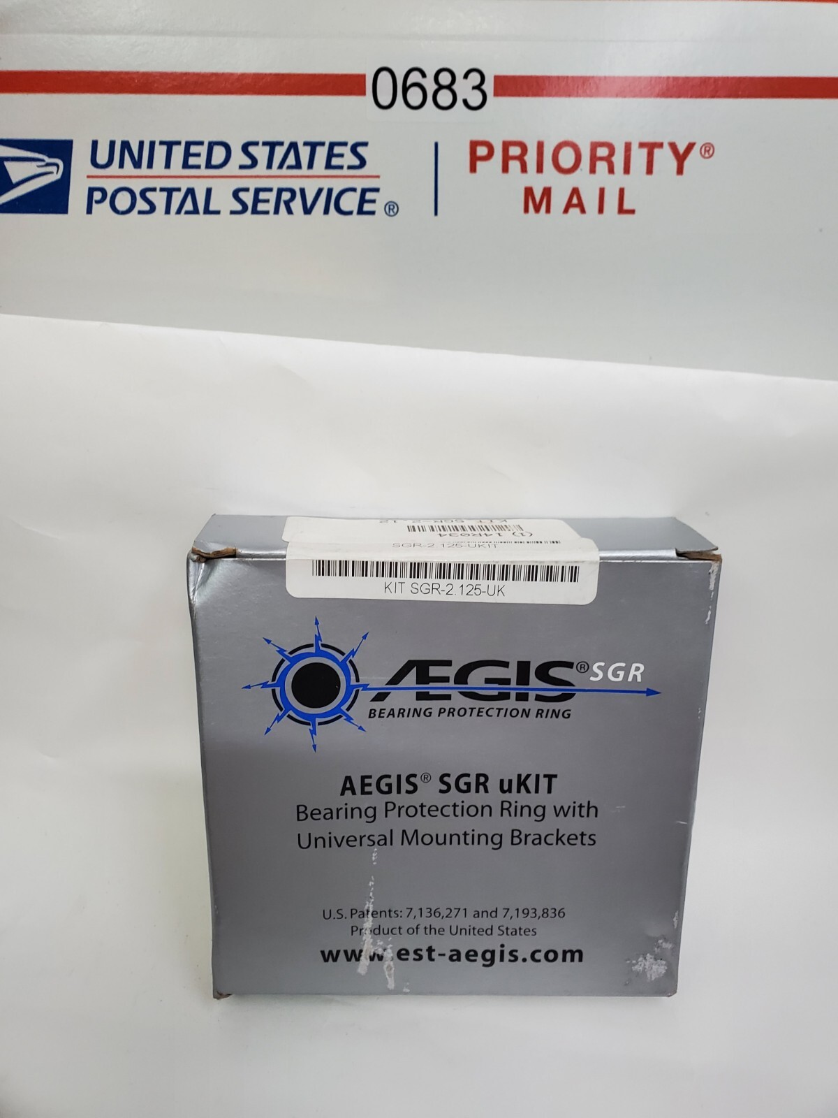 Aegis Kit Sgr-2.125-Uk Bearing Protection Ring,Dia. 2 1/8 In sgr-2.125