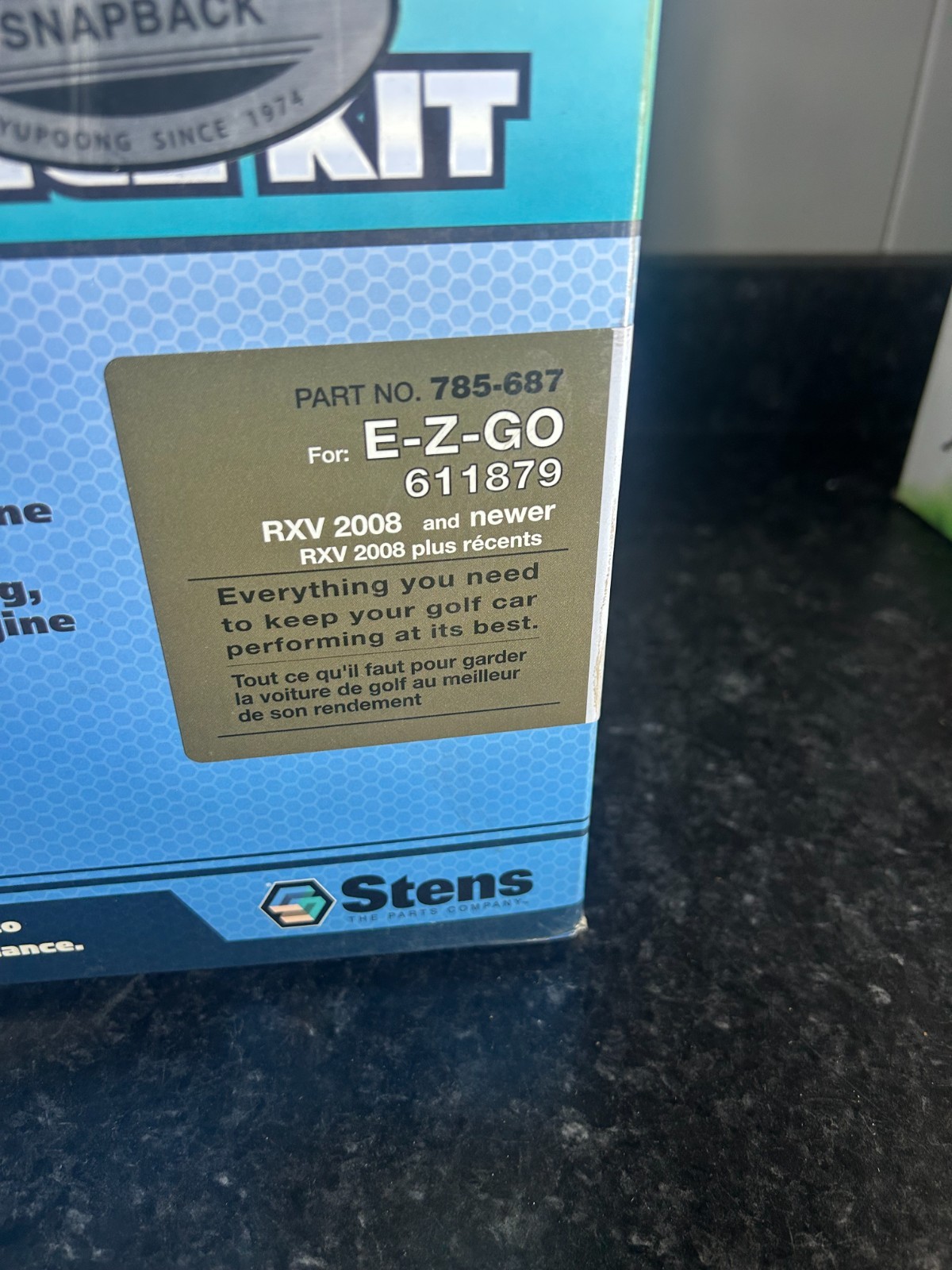 New STENS #785-687 ENGINE MAINTENANCE KIT/ E-Z-GO 611879 2008 Kawasaki