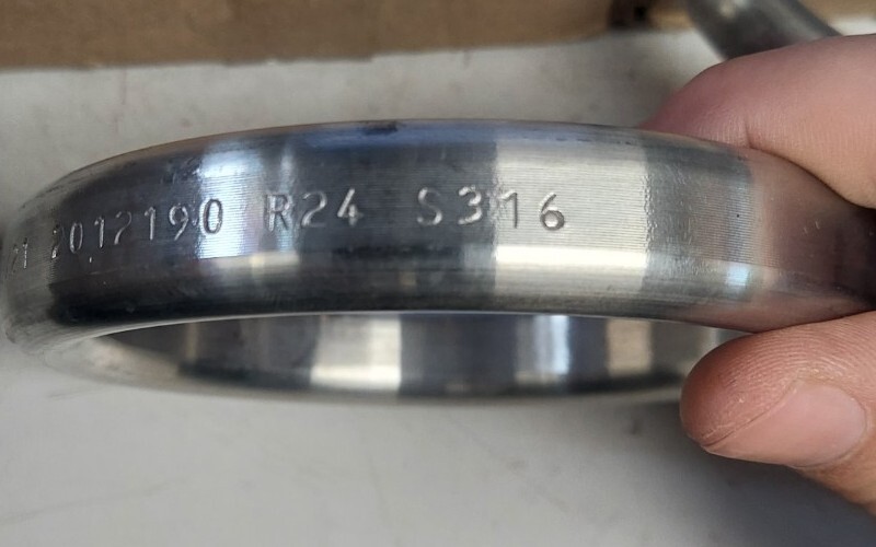 Lot of 2 – Wolar Steel Ring Sealing Joint Gasket R-24(OVL)
