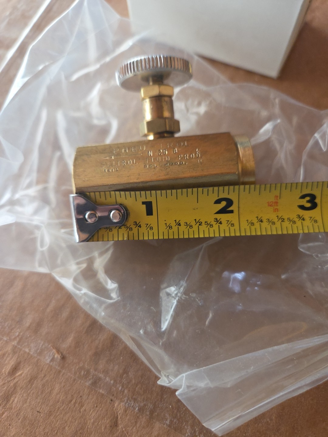 Deltrol 10000-88 Flow Control Valve Brass N25BK NEW