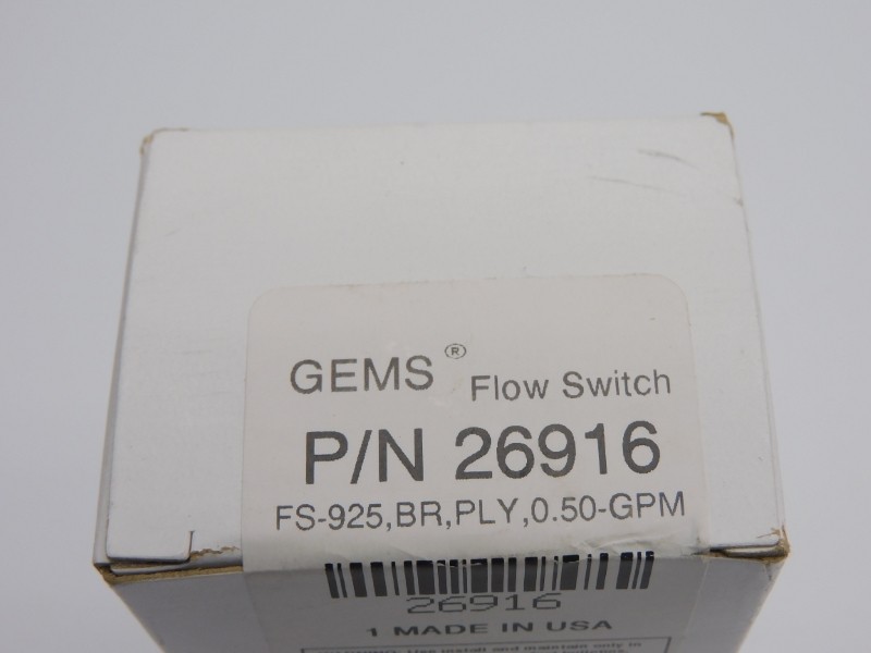 GEMS FS-925 26916 240VAC .50GPM NSMP