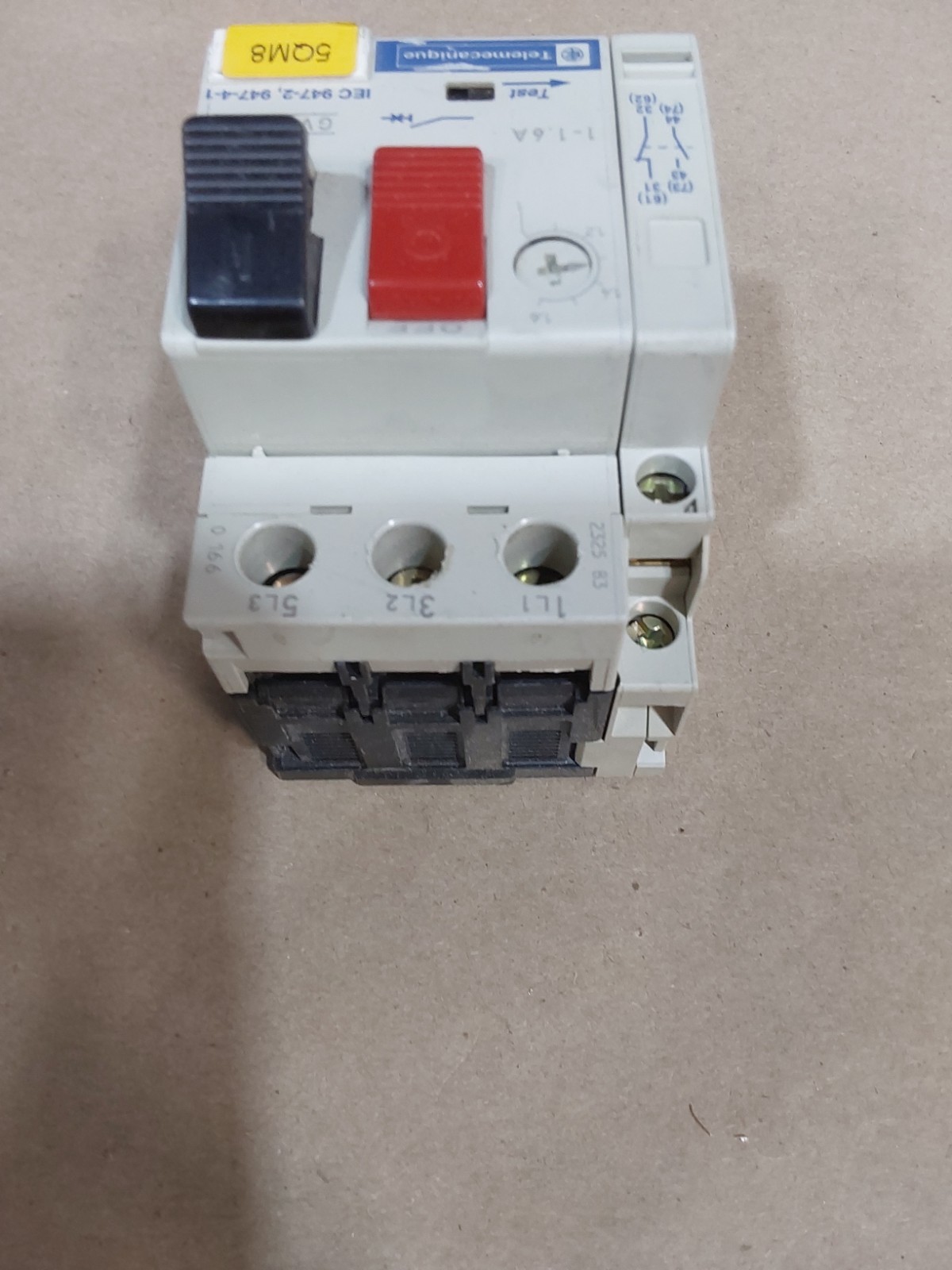 TELEMECANIQUE GV2-M08 CONTACTOR BREAKER W GV2-AN11